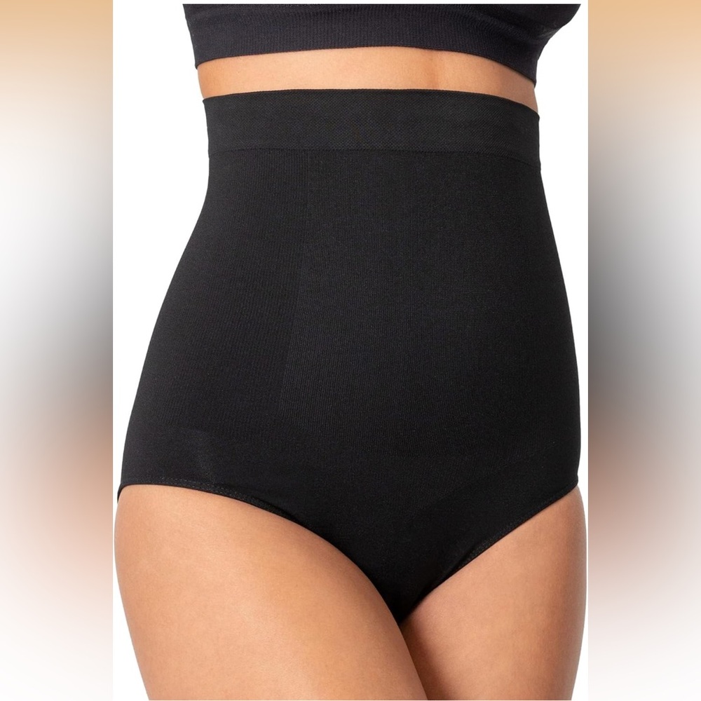 NWT Shapermint High Waisted Shaper Panty Black Seamless Tummy Control Size Small